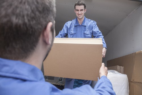 Climate-controlled storage unit at Ealing Self Storage