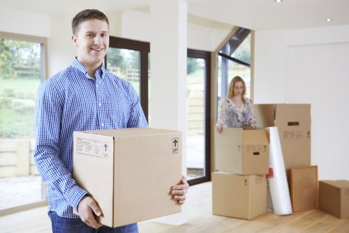 Ealing self storage homepage illustration