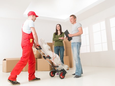Eco-friendly moving truck options at Ealingself Storage