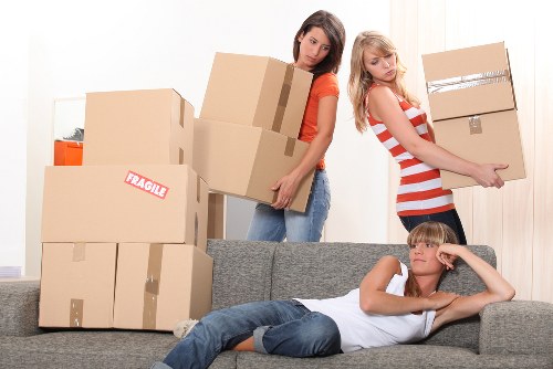 Van transportation for moving services